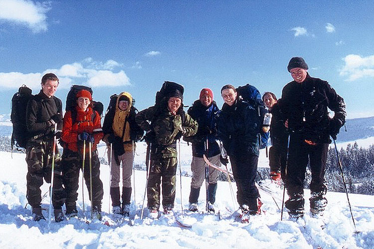 Archiwalia - Wycieczka narciarska w Beskidy Orawskie