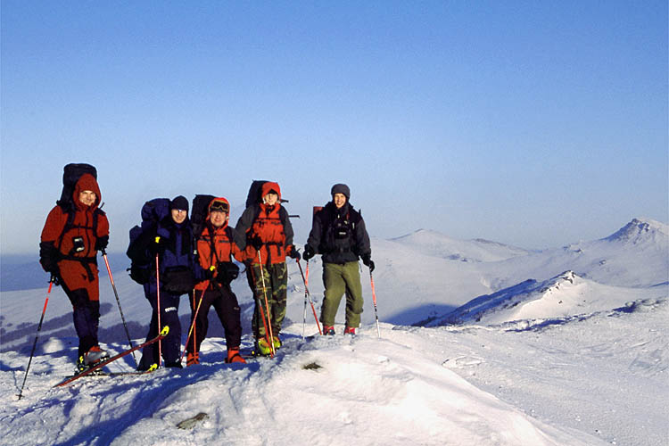 Wycieczka narciarska w Bieszczady