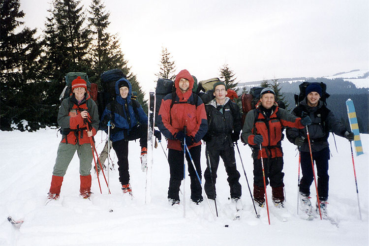 Wycieczka narciarska na Bukowin