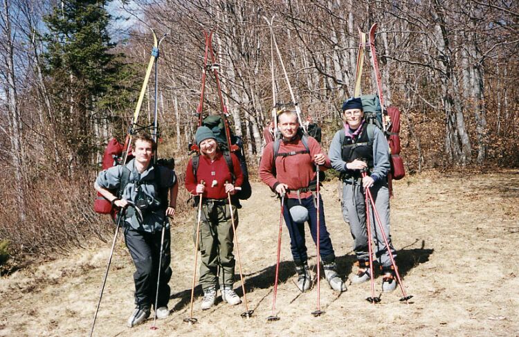 Wycieczka narciarska w Beskid Sdecki