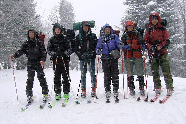 Wycieczka narciarska Na Magur omniask